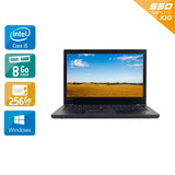 ThinkPad T470 14" Core i5 2,4Ghz 2015 (Windows 10) - Intel Core i5 2,4Ghz - 2 - 8Go DDR4 - 256Go SSD - Intel HD Graphics 520 -
Gris / Noir - Windows 10 - AZERTY - Image 1