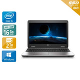 ProBook 650 G2 15,5" 2015 - Intel Core i5 2,3Ghz - 2 - 16Go DDR4 - 2To SSD - Intel HD Graphics 520 - 
Gris / Noir - Windows 10 - AZERTY - Image 1