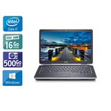 Latitude E6440 14" 2013 - Intel Core i7 3Ghz - 2 - 16Go DDR3 - 500Go HDD - Intel HD Graphics 4600 -
Gris / Noir - Windows 10 - AZERTY - Image 1