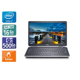 Latitude E6440 14" 2013 - Intel Core i7 3Ghz - 2 - 16Go DDR3 - 500Go HDD - Intel HD Graphics 4600 -
Gris / Noir - Linux - AZERTY - Image 1