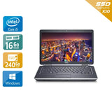Latitude E6440 14" 2014 - Intel Core i5 2,7Ghz - 2 - 16Go DDR3 - 240Go SSD - Intel HD Graphics 4600 -
Gris / Noir - Windows 10 - AZERTY - Image 1