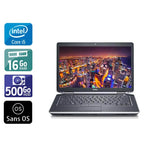 Latitude E6440 14" 2014 - Intel Core i5 2,7Ghz - 2 - 16Go DDR3 - 500Go HDD - Intel HD Graphics 4600 -
Gris / Noir - Sans OS - AZERTY - Image 1