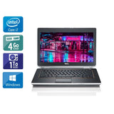 Latitude E6430 14" 2012 - Intel Core i7 2,7Ghz - 2 - 4Go DDR4 - 1To HDD - Intel HD Graphics 4000 -
Gris / Noir - Windows 10 - AZERTY - Image 1