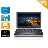 Latitude E6430 14" 2013 - Intel Core i5 2,7Ghz - 2 - 4Go DDR4 - 240Go SSD - Intel HD Graphics 3000 -
Gris / Noir - Sans OS - AZERTY - Image 1