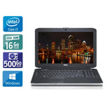 Latitude E5530 15,6" 2012 - Intel Core i3 2,5Ghz - 2 - 16Go DDR3 - 500Go HDD - Intel HD Graphics 4000 -
Gris / Noir - Windows 10 - AZERTY - Image 1