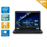 Latitude E5270 12,5" 2015 - Intel Core i5 2,4Ghz - 2 - 16Go DDR4 - 2To SSD - Intel HD Graphics 520 -
Gris / Noir - Windows 10 - AZERTY - Image 1