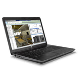 ZBook 17 G3 17,3" Core i7 2,7Ghz 2016 (Windows 10 Pro) - Intel Core i7 2,7Ghz - 4 - 16Go DDR4 - 250 + 1To Hybride (SSD + HDD) - Intel HD Graphics 530 - Noir - Windows 10 Pro - AZERTY - Image 2