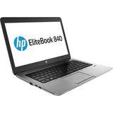 EliteBook 840 G1 14" Core i5 1,9Ghz 2013 (Windows 10 Pro) - Intel Core i5 1,9Ghz - 2 - 8Go DDR3 - 128Go SSD - Intel HD Graphics 4400 - Noir et argent - Windows 10 Pro - AZERTY - Image 1