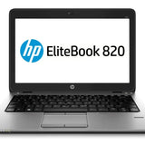 EliteBook 820 G2 12,5" Core i7 2,6Ghz 2015 (Windows 10 Pro) - Intel Core i7 2,6Ghz - 2 - 8Go DDR3 - 256Go SSD - Intel HD Graphics 5500 - Noir et argent - Windows 10 Pro - AZERTY - Image 1