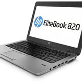 EliteBook 820 G1 12,5" Core i5 1,9Ghz 2014 (Windows 10 Pro) - Intel Core i5 1,9Ghz - 2 - 8Go DDR3 - 256Go SSD - Intel HD Graphics 4400 - Noir et argent - Windows 10 Pro - AZERTY - Image 1