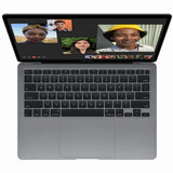 MacBook Air 13" M1 3,2Ghz 2020 - Apple M1 3,2Ghz - 8 - 8Go Unifiée - 256Go SSD - Apple GPU 7 - Gris Sidéral - macOS - AZERTY - Image 2