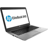 EliteBook 840 G1 14" Core i7 2,1Ghz 2013 (Windows 10 Pro) - Intel Core i7 2,1Ghz - 2 - 8Go DDR3 - 256Go SSD - Intel HD Graphics 4400 - Noir et argent - Windows 10 Pro - AZERTY - Image 1