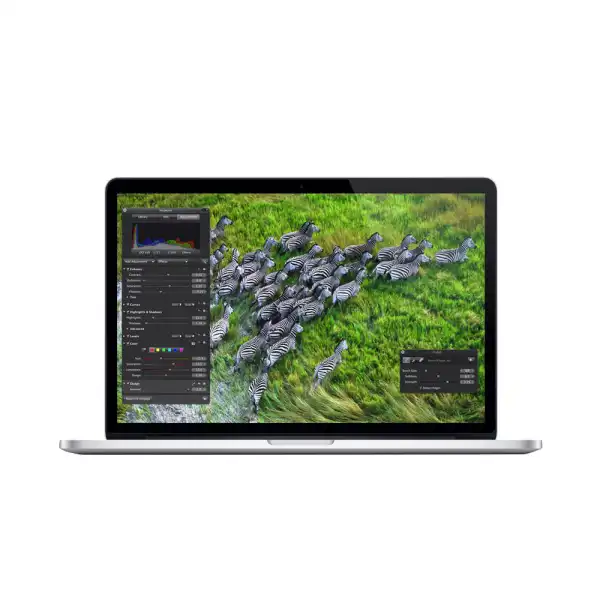 MacBook Pro Retina 15" Core i7 2,7Ghz 2013 - Intel Core i7 2,7Ghz - 4 - 16Go DDR3L - 512Go SSD - NVIDIA GeForce GT 650M and Intel HD Graphics 4000 - Argent - macOS - AZERTY 