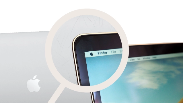 Ordinateur traces d'utilisation imperceptibles au touché