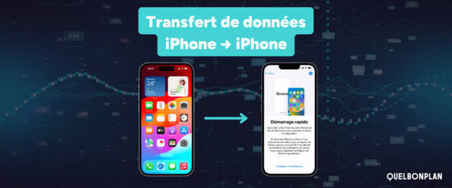 Guide pour le transfert de données : iPhone à iPhone, Android à iPhone, iPhone à Android