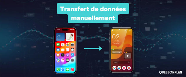 Transfert Manuel d'iPhone à Android : Guide Complet pour un Contrôle Total
