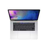 MacBook Pro Touch Bar 15" 2018 - Intel Core i9 2,9Ghz - 6 - 16Go DDR4 - 512Go SSD - Intel UHD Graphics 630 and AMD Radeon Pro 555X - Argent - macOS - AZERTY - Image 1