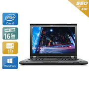 ThinkPad T430 14,1" 2012 - Intel Core i5 2,6Ghz - 2 - 16Go DDR3 - 1To SSD - Intel HD Graphics 4000 - 
Gris / Noir - Windows 10 - AZERTY - Image 1