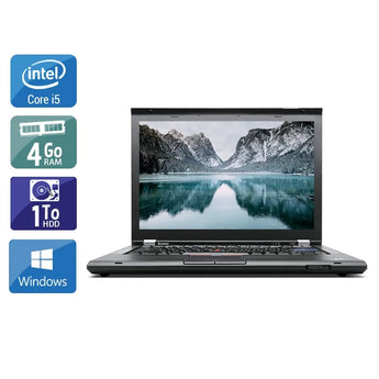 ThinkPad T420 14,1" 2011 - Intel Core i5 2,5Ghz - 2 - 4Go  DDR4 - 1To HDD - Intel HD Graphics 3000 - 
Gris / Noir - Windows 10 - AZERTY - Image 1