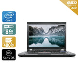 ThinkPad T420 14,1" 2011 - Intel Core i5 2,5Ghz - 2 - 8Go DDR3 - 480Go SSD - Intel HD Graphics 3000 - 
Gris / Noir - Sans OS - AZERTY - Image 1