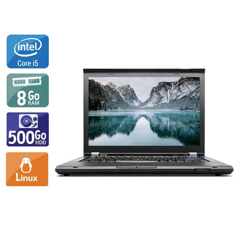 ThinkPad T420 14,1" 2011 - Intel Core i5 2,5Ghz - 2 - 8Go DDR3 - 500Go HDD - Intel HD Graphics 3000 - 
Gris / Noir - Linux - AZERTY - Image 1