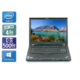 ThinkPad T410 14,1" 2010 - Intel Core i7 2,6Ghz - 2 - 4Go  DDR4 - 500Go HDD - Nvidia Quadro NVS 3100M - 
Gris / Noir - Windows 10 - AZERTY - Image 1