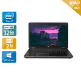 ZBook 15 G2 15,5" 2013 - Intel Core i7 2,8Ghz - 2 - 32Go  DDR3 - 2To SSD - Nvidia Quadro K1100M - 
Gris / Noir - Windows 10 - AZERTY - Image 1