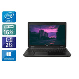ZBook 15 G2 15,5" 2013 - Intel Core i7 2,8Ghz - 2 - 16Go DDR3 - 2To HDD - Nvidia Quadro K1100M - 
Gris / Noir - Windows 10 - AZERTY - Image 1