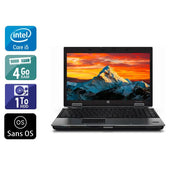 EliteBook 8440P 14" 2010 - Intel Core i5 2,4Ghz - 2 - 4Go  DDR4 - 1To HDD - Intel HD Graphics - 
Gris / Noir - Sans OS - AZERTY - Image 1