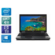 EliteBook 8440P 14" 2010 - Intel Core i3 2,4Ghz - 2 - 4Go  DDR4 - 1To HDD - Intel HD Graphics - 
Gris / Noir - Windows 10 - AZERTY - Image 1