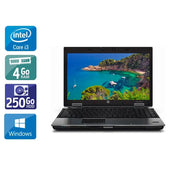 EliteBook 8440P 14" 2010 - Intel Core i3 2,4Ghz - 2 - 4Go  DDR4 - 250Go HDD - Intel HD Graphics - 
Gris / Noir - Windows 10 - AZERTY - Image 1