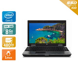 EliteBook 8440P 14" 2010 - Intel Core i3 2,4Ghz - 2 - 8Go DDR3 - 480Go SSD - Intel HD Graphics - 
Gris / Noir - Linux - AZERTY - Image 1