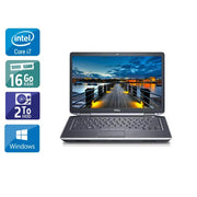 Latitude E6440 14" 2013 - Intel Core i7 3Ghz - 2 - 16Go DDR3 - 2To HDD - Intel HD Graphics 4600 - 
Gris / Noir - Windows 10 - AZERTY - Image 1