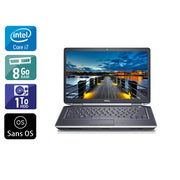Latitude E6440 14" 2013 - Intel Core i7 3Ghz - 2 - 8Go DDR3 - 1To HDD - Intel HD Graphics 4600 - 
Gris / Noir - Sans OS - AZERTY - Image 1