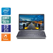 Latitude E6440 14" 2013 - Intel Core i7 3Ghz - 2 - 16Go DDR3 - 2To HDD - Intel HD Graphics 4600 - 
Gris / Noir - Linux - AZERTY - Image 1