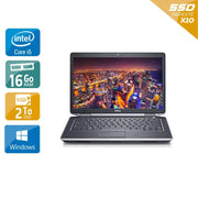 Latitude E6440 14" 2014 - Intel Core i5 2,7Ghz - 2 - 16Go DDR3 - 2To SSD - Intel HD Graphics 4600 - 
Gris / Noir - Windows 10 - AZERTY - Image 1