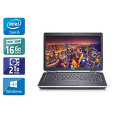 Latitude E6440 14" 2014 - Intel Core i5 2,7Ghz - 2 - 16Go DDR3 - 2To HDD - Intel HD Graphics 4600 - 
Gris / Noir - Windows 10 - AZERTY - Image 1