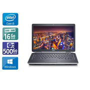 Latitude E6440 14" 2014 - Intel Core i5 2,7Ghz - 2 - 16Go DDR3 - 500Go HDD - Intel HD Graphics 4600 - 
Gris / Noir - Windows 10 - AZERTY - Image 1