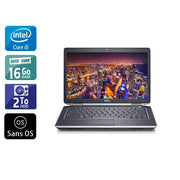 Latitude E6440 14" 2014 - Intel Core i5 2,7Ghz - 2 - 16Go DDR3 - 2To HDD - Intel HD Graphics 4600 - 
Gris / Noir - Sans OS - AZERTY - Image 1