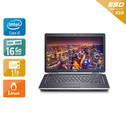 Latitude E6440 14" 2014 - Intel Core i5 2,7Ghz - 2 - 16Go DDR3 - 2To SSD - Intel HD Graphics 4600 - 
Gris / Noir - Linux - AZERTY - Image 1