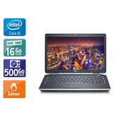 Latitude E6440 14" 2014 - Intel Core i5 2,7Ghz - 2 - 16Go DDR3 - 500Go HDD - Intel HD Graphics 4600 - 
Gris / Noir - Linux - AZERTY - Image 1