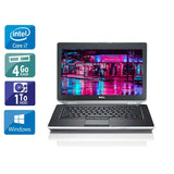 Latitude E6430 14" 2012 - Intel Core i7 2,7Ghz - 2 - 4Go  DDR4 - 1To HDD - Intel HD Graphics 4000 - 
Gris / Noir - Windows 10 - AZERTY - Image 1