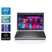 Latitude E6430 14" 2012 - Intel Core i7 2,7Ghz - 2 - 16Go DDR3 - 2To HDD - Intel HD Graphics 4000 - 
Gris / Noir - Sans OS - AZERTY - Image 1