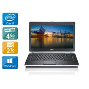 Latitude E6430 14" 2011 - Intel Core i3 2,5Ghz - 2 - 4Go  DDR4 - 2To SSD - Intel HD Graphics 4000 - 
Gris / Noir - Windows 10 - AZERTY - Image 1