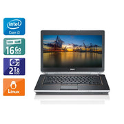 Latitude E6430 14" 2011 - Intel Core i3 2,5Ghz - 2 - 16Go DDR3 - 2To HDD - Intel HD Graphics 4000 - 
Gris / Noir - Linux - AZERTY - Image 1