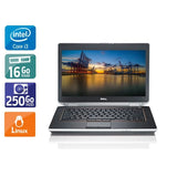 Latitude E6430 14" 2011 - Intel Core i3 2,5Ghz - 2 - 16Go DDR3 - 250Go HDD - Intel HD Graphics 4000 - 
Gris / Noir - Linux - AZERTY - Image 1