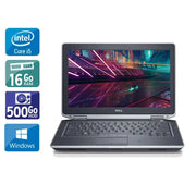 Latitude E6330 13,3" 2013 - Intel Core i5 2,9Ghz - 2 - 16Go DDR3 - 500Go HDD - Intel HD Graphics 4000 - 
Gris / Noir - Windows 10 - AZERTY - Image 1