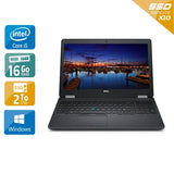 Latitude E5570 15,6" 2015 - Intel Core i5 2,4Ghz - 2 - 16Go DDR4 - 2To SSD - Intel HD Graphics - 
Gris / Noir - Windows 10 - AZERTY - Image 1