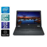 Latitude E5570 15,6" 2015 - Intel Core i5 2,4Ghz - 2 - 32Go DDR4 - 2To HDD - Intel HD Graphics - 
Gris / Noir - Sans OS - AZERTY - Image 1