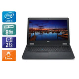 Latitude E5570 15,6" 2015 - Intel Core i5 2,4Ghz - 2 - 8Go  DDR4 - 2To HDD - Intel HD Graphics - 
Gris / Noir - Linux - AZERTY - Image 1